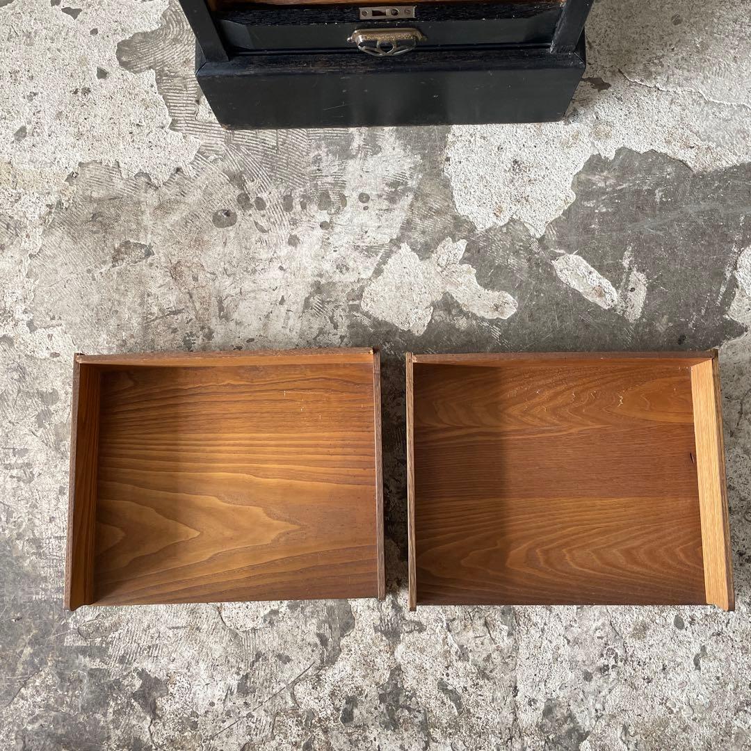 ビンテージ シャッターファイルキャビネット 本棚