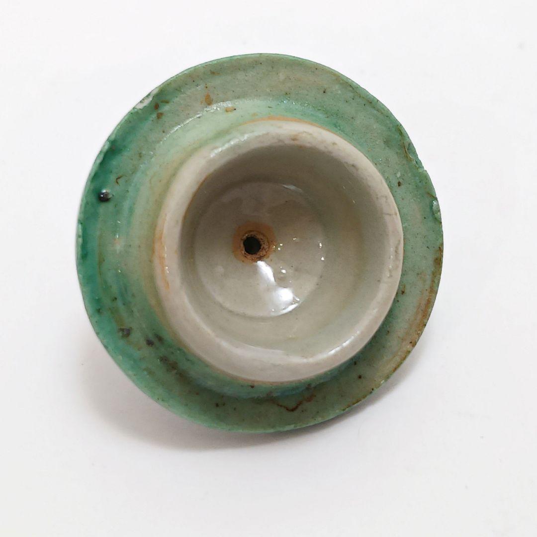 Y2524 桑名 萬古焼 清香堂造 加賀月華 萬古交趾写 水滴 ma ten - メルカリ