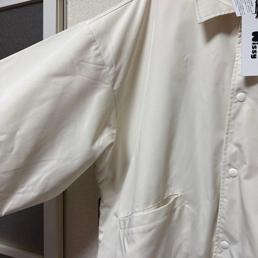 ナップタイム naptime. Nissy コーチジャケット 白 - メルカリ