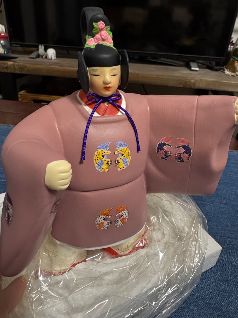 伊勢神宮 春庭花 人形 置物 非売品 記念品