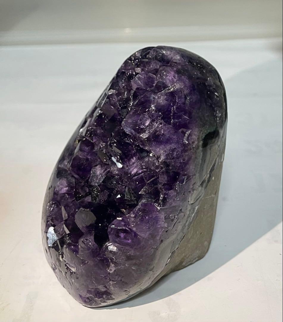 高品質アメジストドーム 紫水晶 クリスタル パワーストーン お守 浄化 幸運