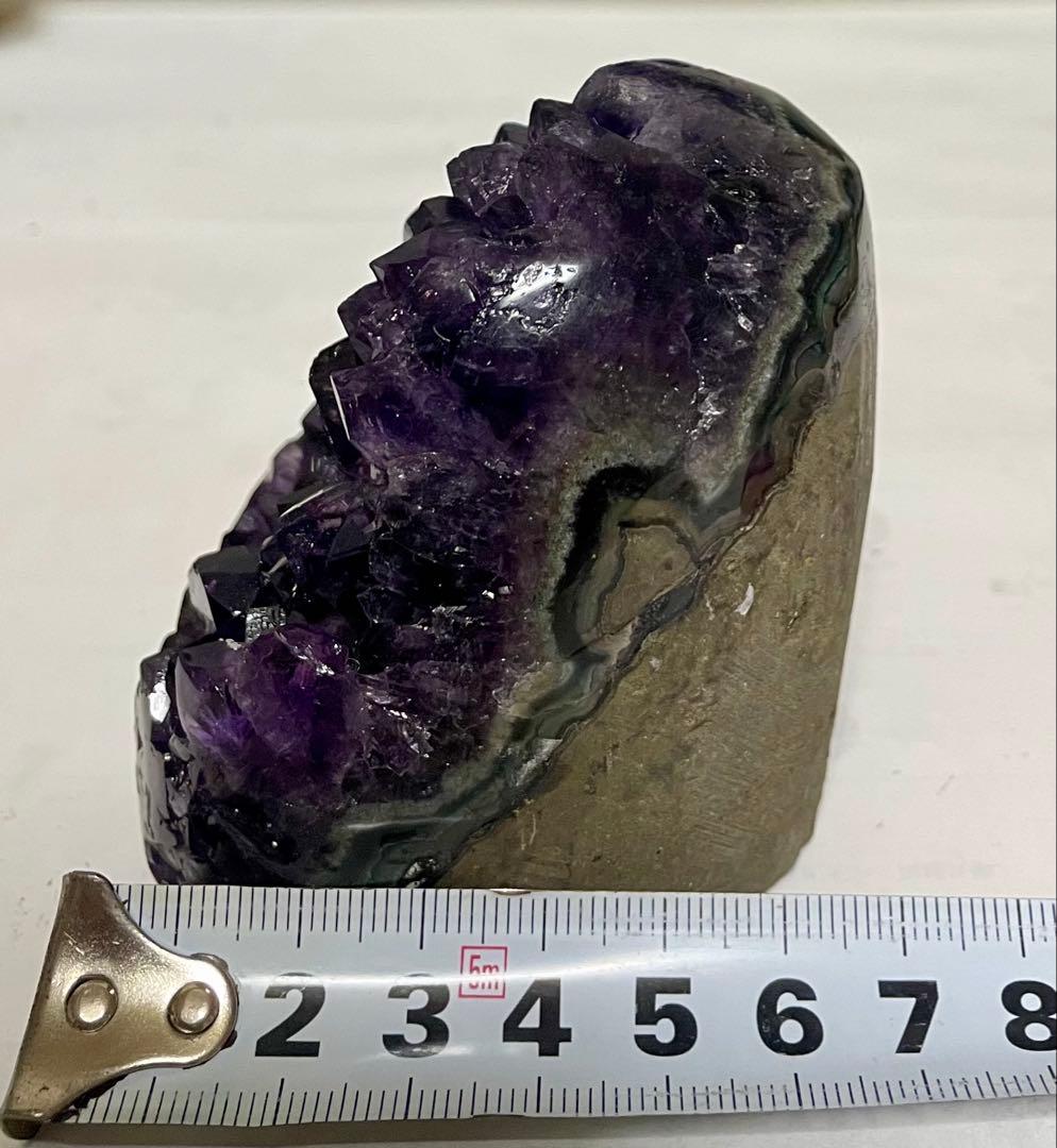 高品質アメジストドーム 紫水晶 クリスタル パワーストーン お守 浄化 幸運