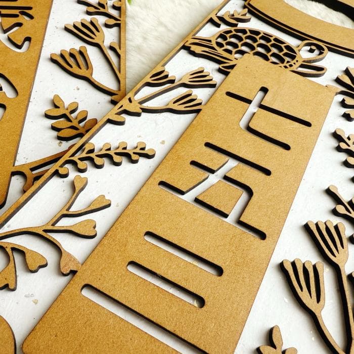 【Lサイズ】木製 千歳飴袋風プレート Premium color