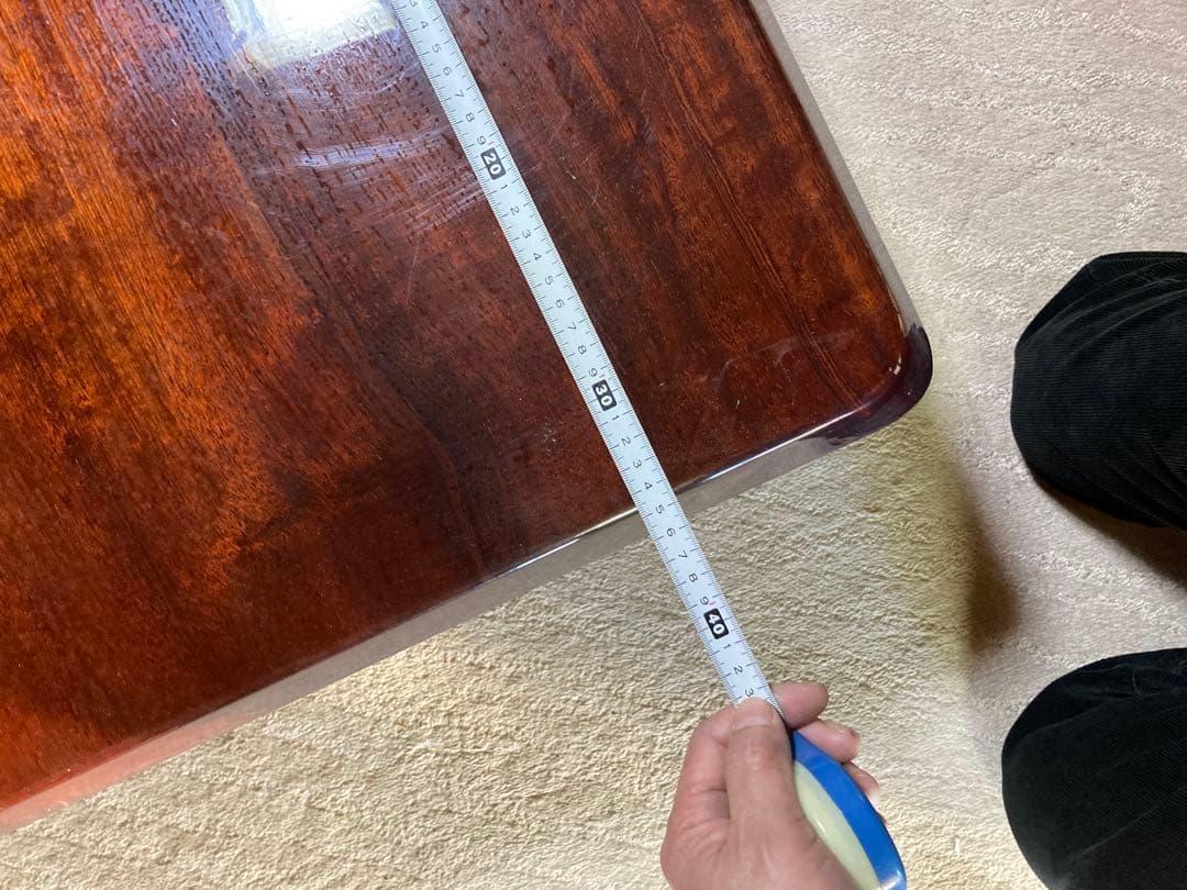 天然木の高級座卓（一枚板、匠職人の希少品）