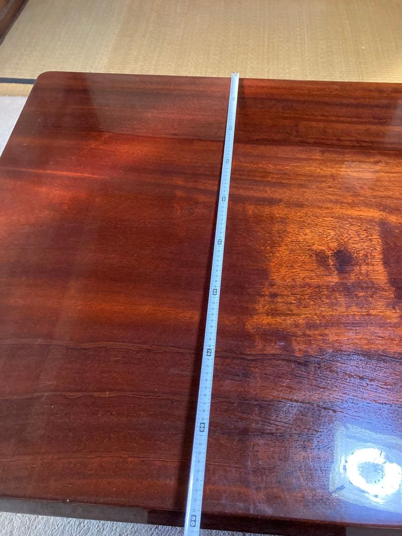 天然木の高級座卓（一枚板、匠職人の希少品）