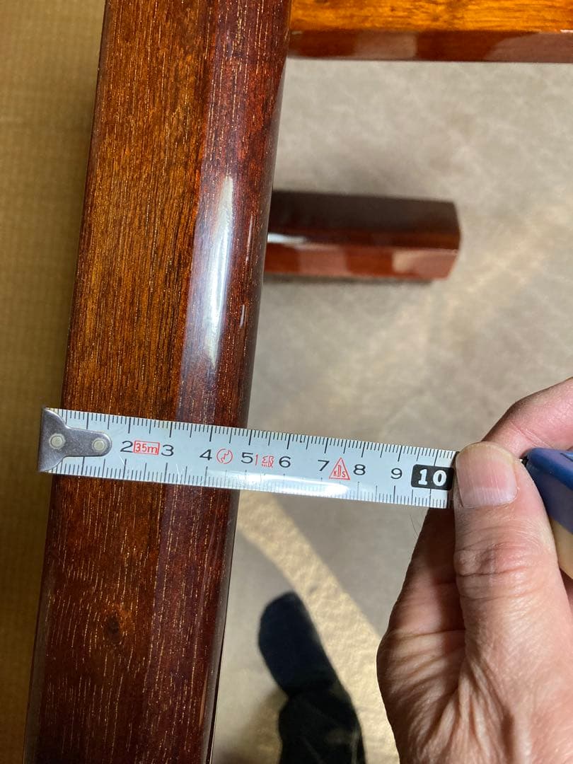 天然木の高級座卓（一枚板、匠職人の希少品）