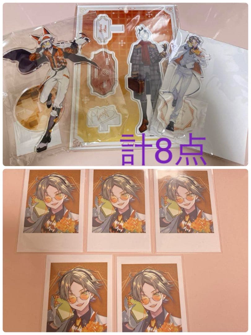 ミスタ・リアス チェキ5枚&アクスタ3点 まとめ売り にじさんじ - メルカリ