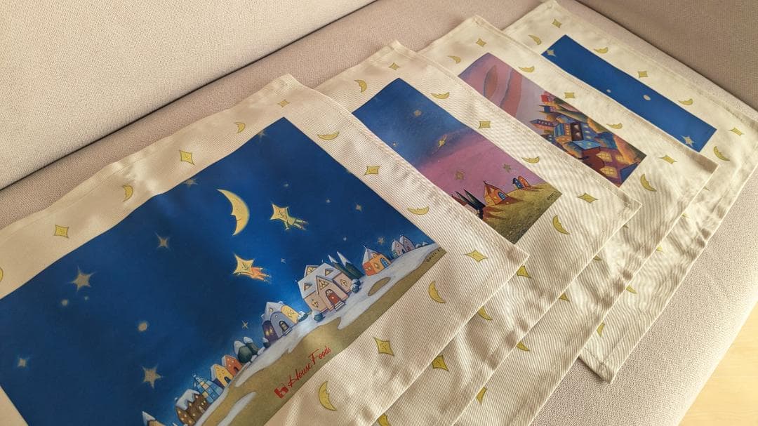 【希少】ハウス食品 ランチマット 伊藤正道 Masa Ito 非売品 4枚入り