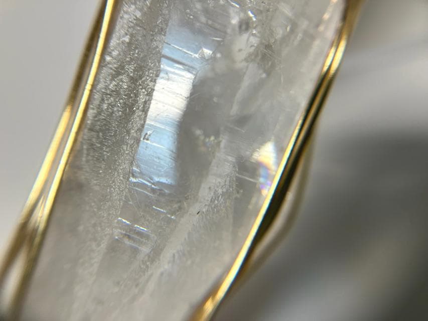 高品質 レムリアンクリスタルピュアレイ ペンダントトップ◇