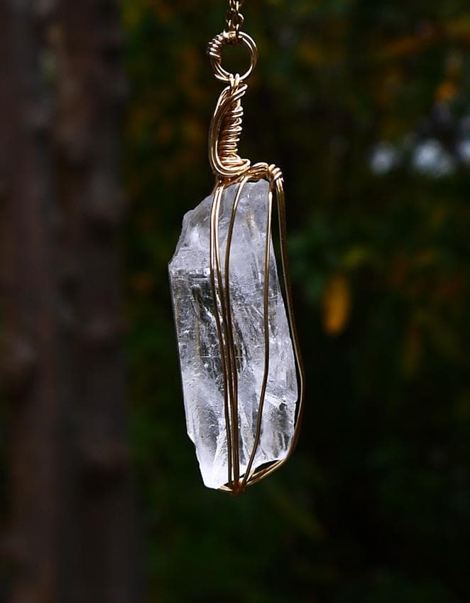 高品質 レムリアンクリスタルピュアレイ ペンダントトップ◇