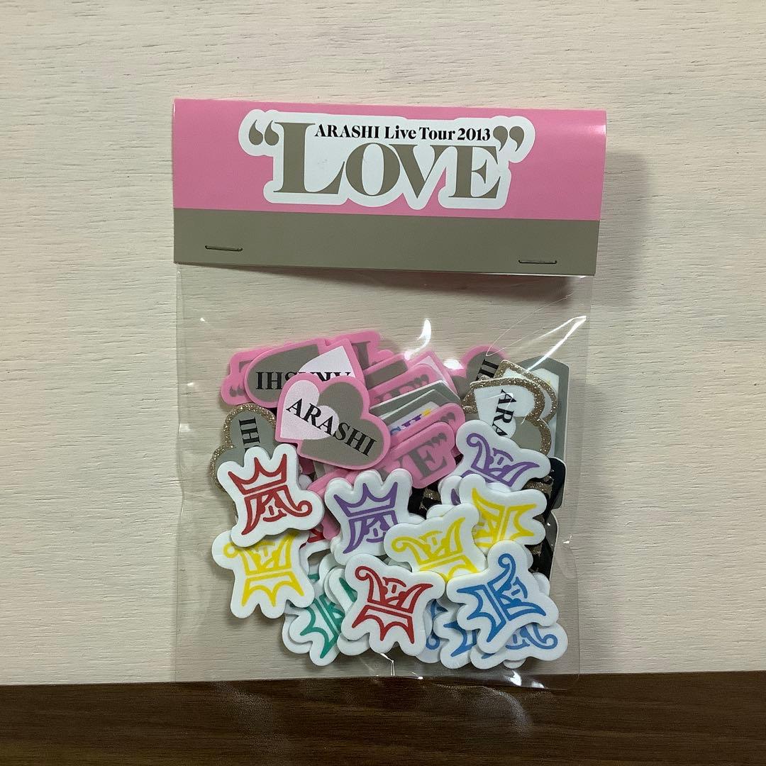 未開封】嵐 LOVE ふわふわシール ARASHI - メルカリ