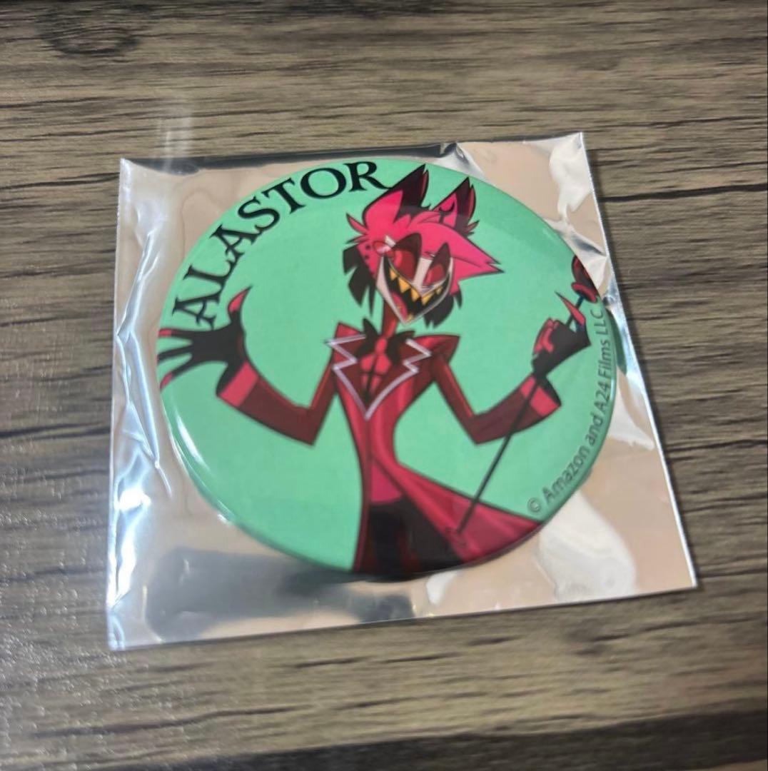 ハズビンホテルへようこそ アラスター シークレット缶バッジ マルイ