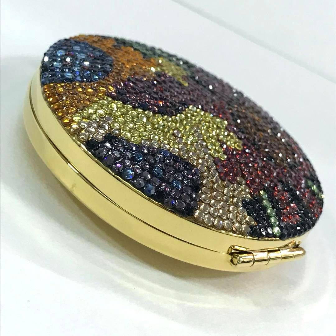 エスティローダー プレストパウダー スワロフスキー JUDITH LEIBER