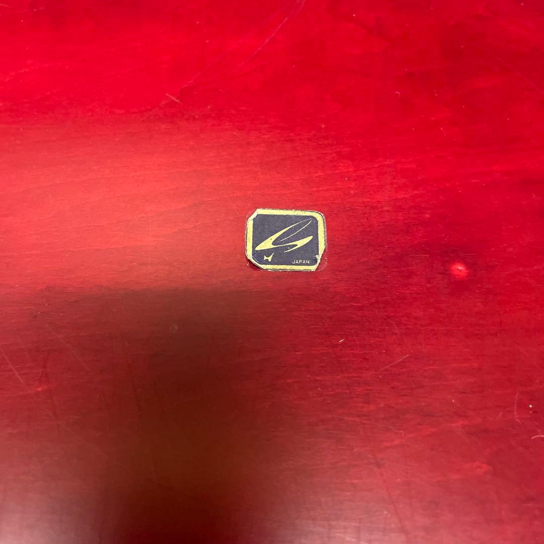 特大サイズ　シンプル　時代朱漆　丸盆　取っ手付　直径43㎝　輪島塗菓子盆お盆