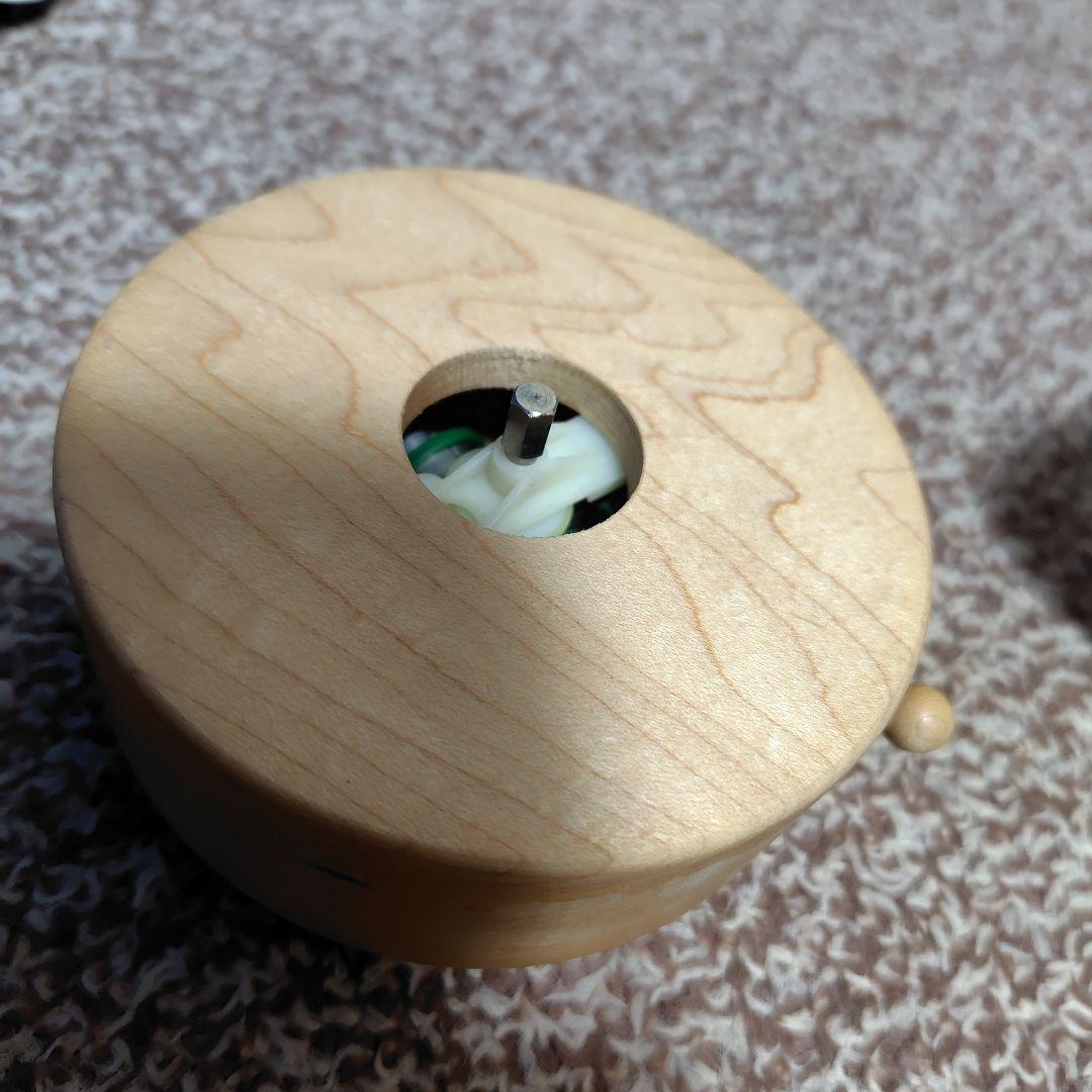 スヌーピー クリスマス 木製オルゴール