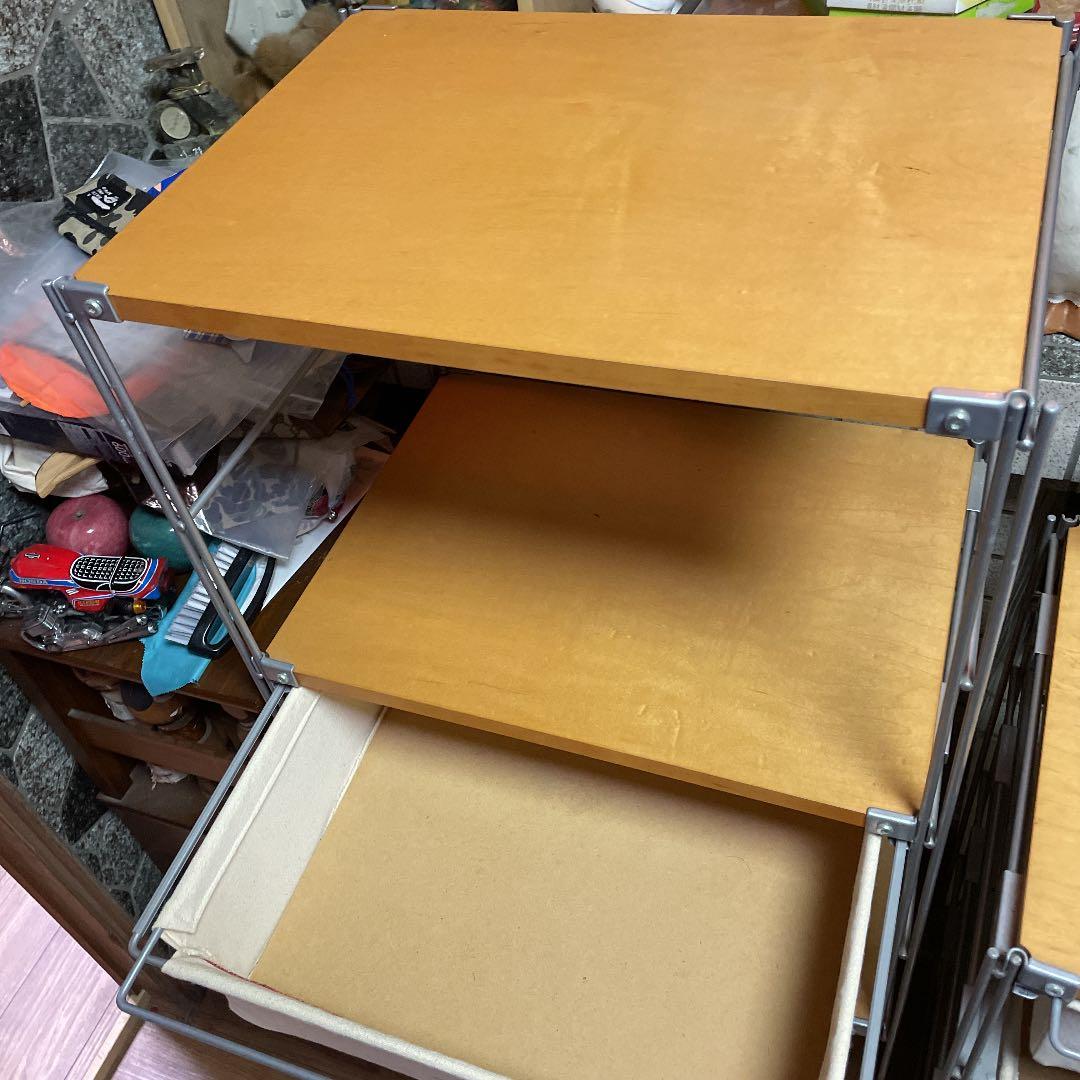 無印良品　ラック シェルフ　帆布　カスタム