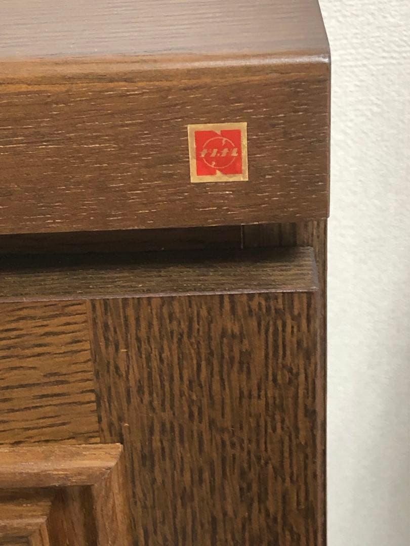 美品♦️ナショナル製♦️ヘッドレスト＋松下電工マットレス♦️ライトブラウン♦️引き取り