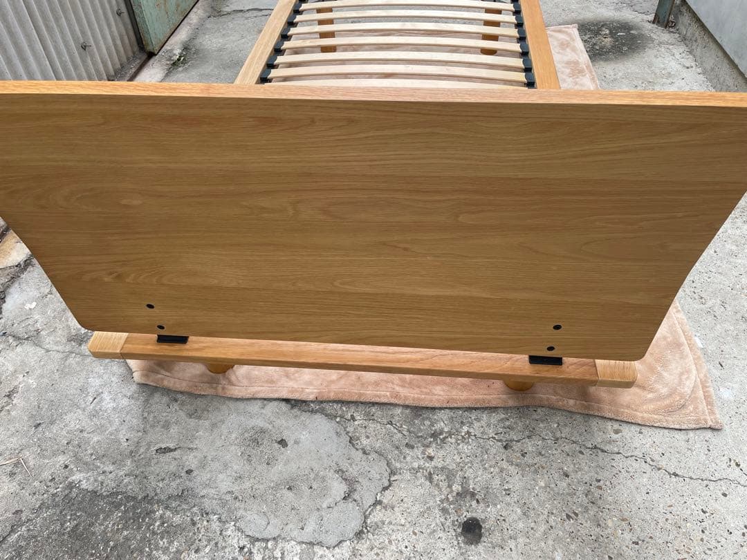 近隣配達可能　無印良品　シングルベッド　フレーム