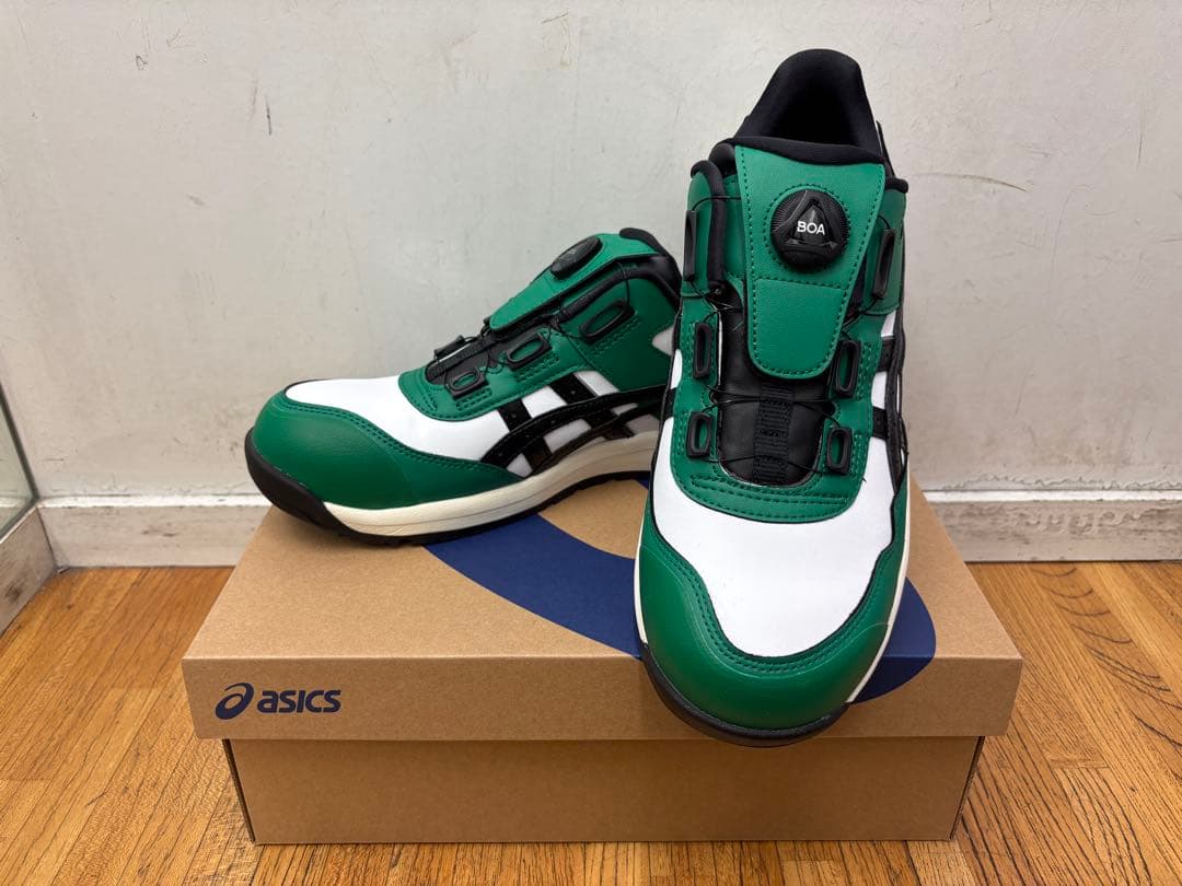 ASICS CP306 BOA LC安全靴 限定色(300)ケール/ブラック - メルカリ