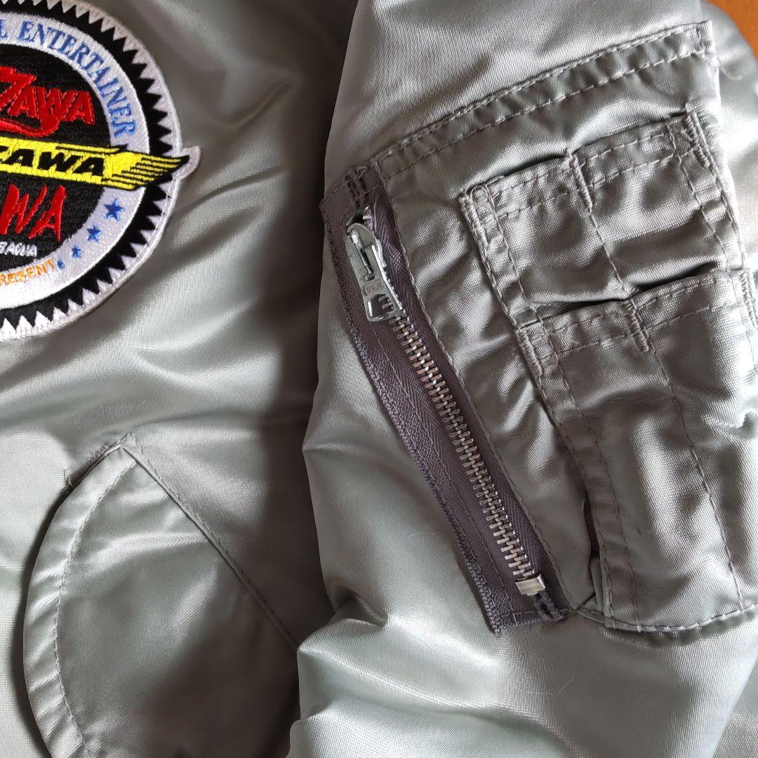 矢沢永吉スリーロゴワッペン付きMA1ジャケット - メルカリ