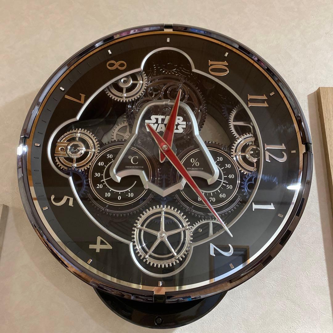 スターウォーズ　電波式カラクリ時計
