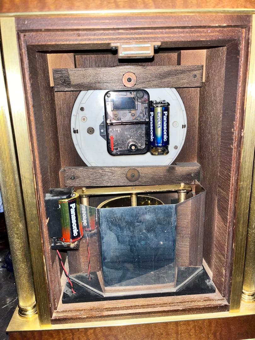 水晶時計 シチズン　CITIZEN サイズ縦約36 横約29 奥行き15.5