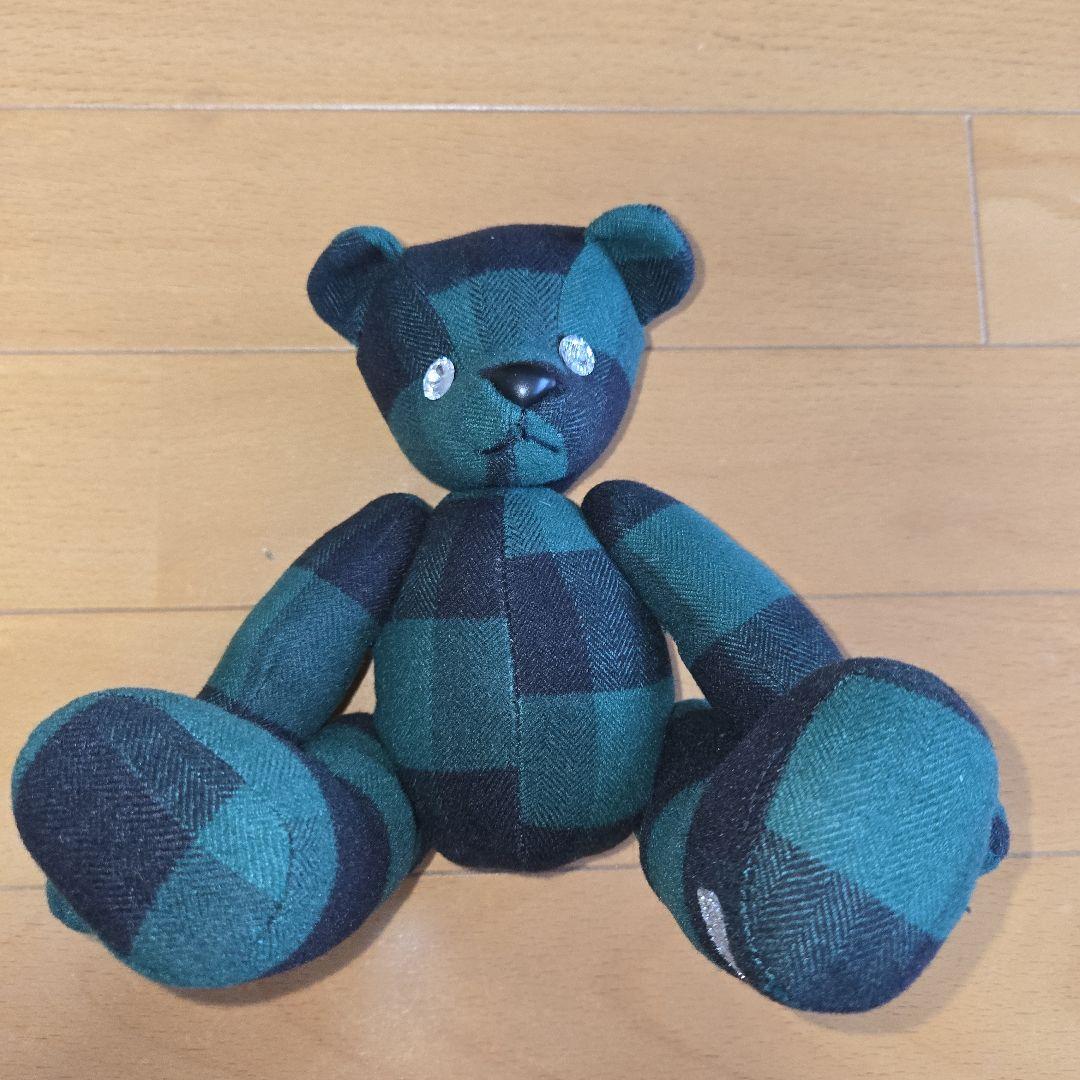 SOPHNET.　チェック柄テディベア