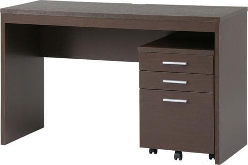 《新品・送料無料》シンプルデスク　幅１２０　ＤＥ－１２４５ＢＲ