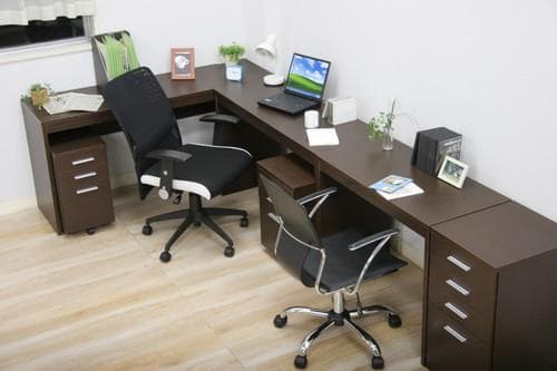 《新品・送料無料》シンプルデスク　幅１２０　ＤＥ－１２４５ＢＲ