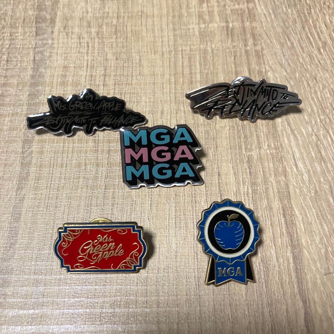 炭*素様 Mrs. GREEN APPLE ピンバッジ ミセスピンズ - メルカリ