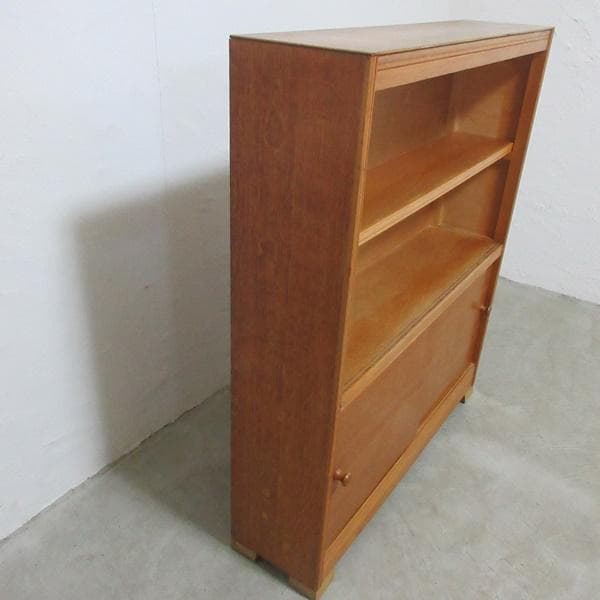 イギリス ビンテージ 家具 訳あり ブックケース 本棚 書棚 英国 6164e