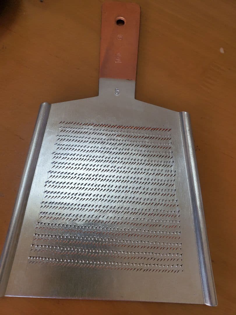 銅おろし器　大根おろし　秀正