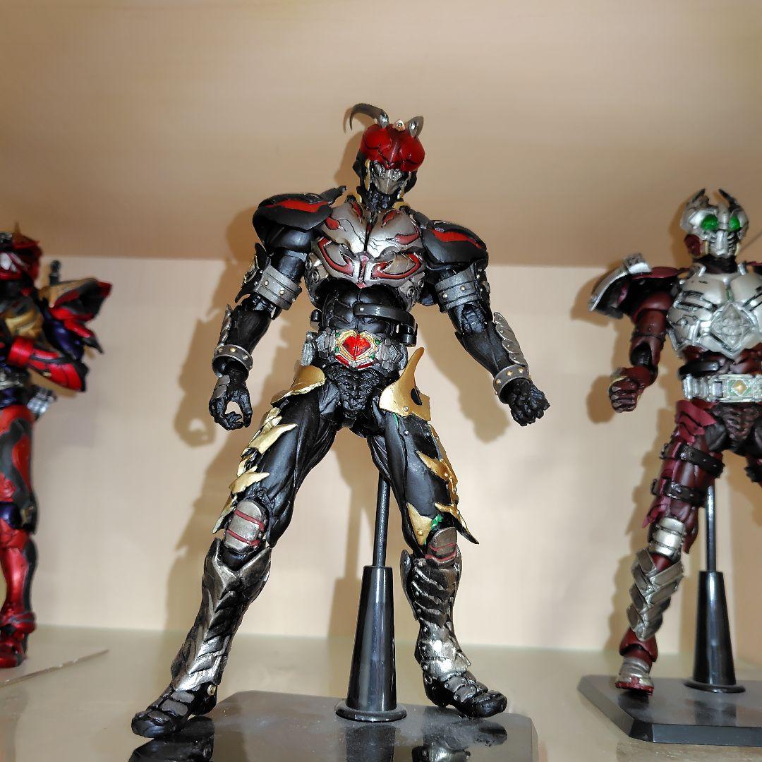 箱なし】SIC 仮面ライダー ブレイド、ギャレン、カリス