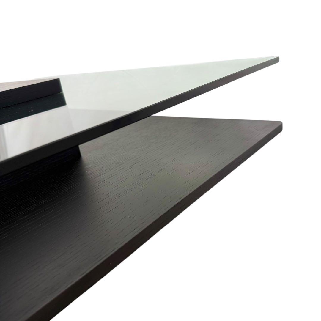 HR876 armonia ガラス天板　　センターローテーブル