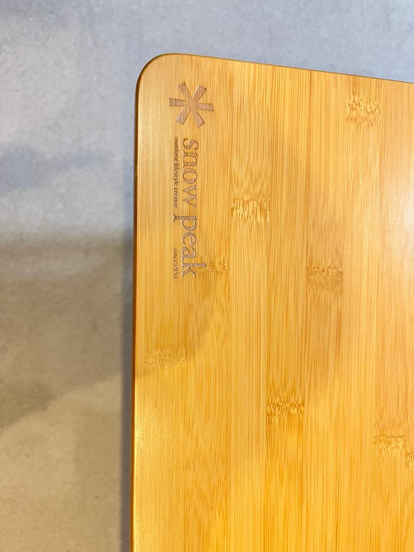 スノーピーク( peak) ワンアクションテーブル竹