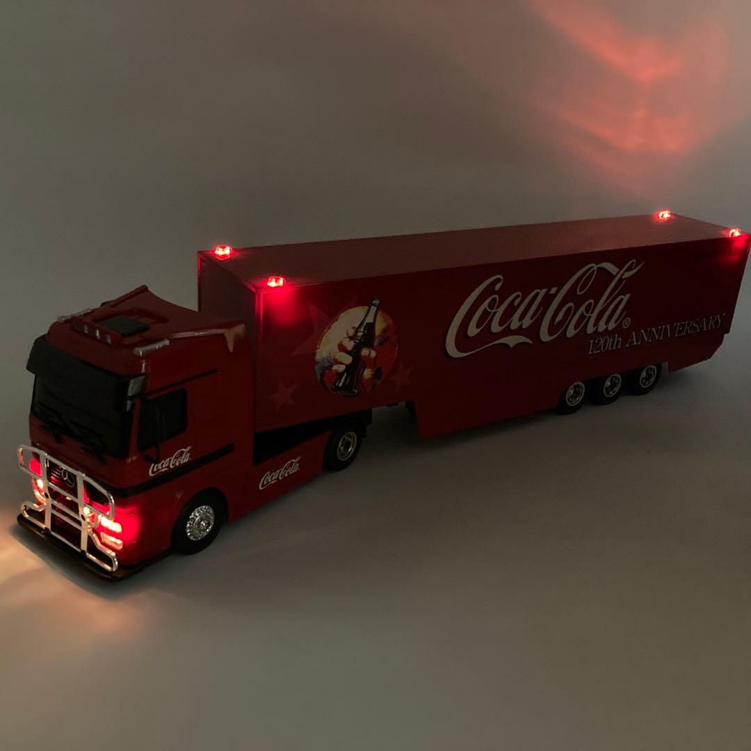 ラジコン コカ・コーラ デザイン トレーラー 1/24 メルセデスベンツ