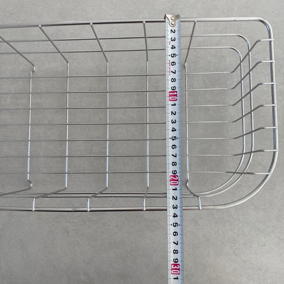 【一条工務店】スマートキッチン ステンレスシンク 水切りカゴ