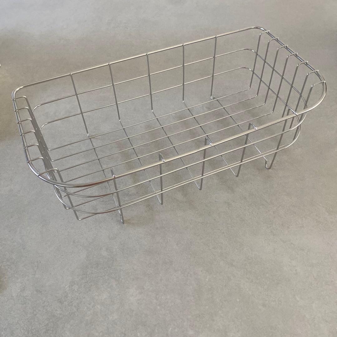 【一条工務店】スマートキッチン ステンレスシンク 水切りカゴ