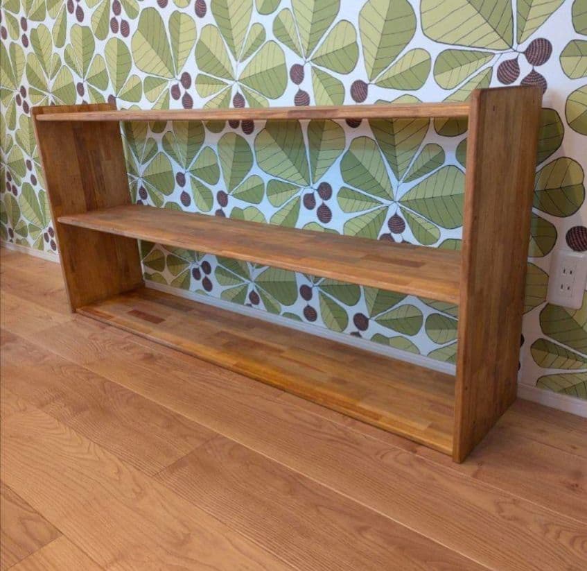 higashikurumemom 木製棚　② OIL仕上げ