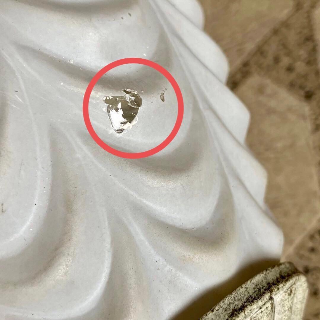 ヴィンテージ ハンギング ランプ / ガラスシェード