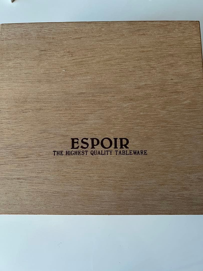 未使用:ESPOIR ゴールドスプーン 5本セット