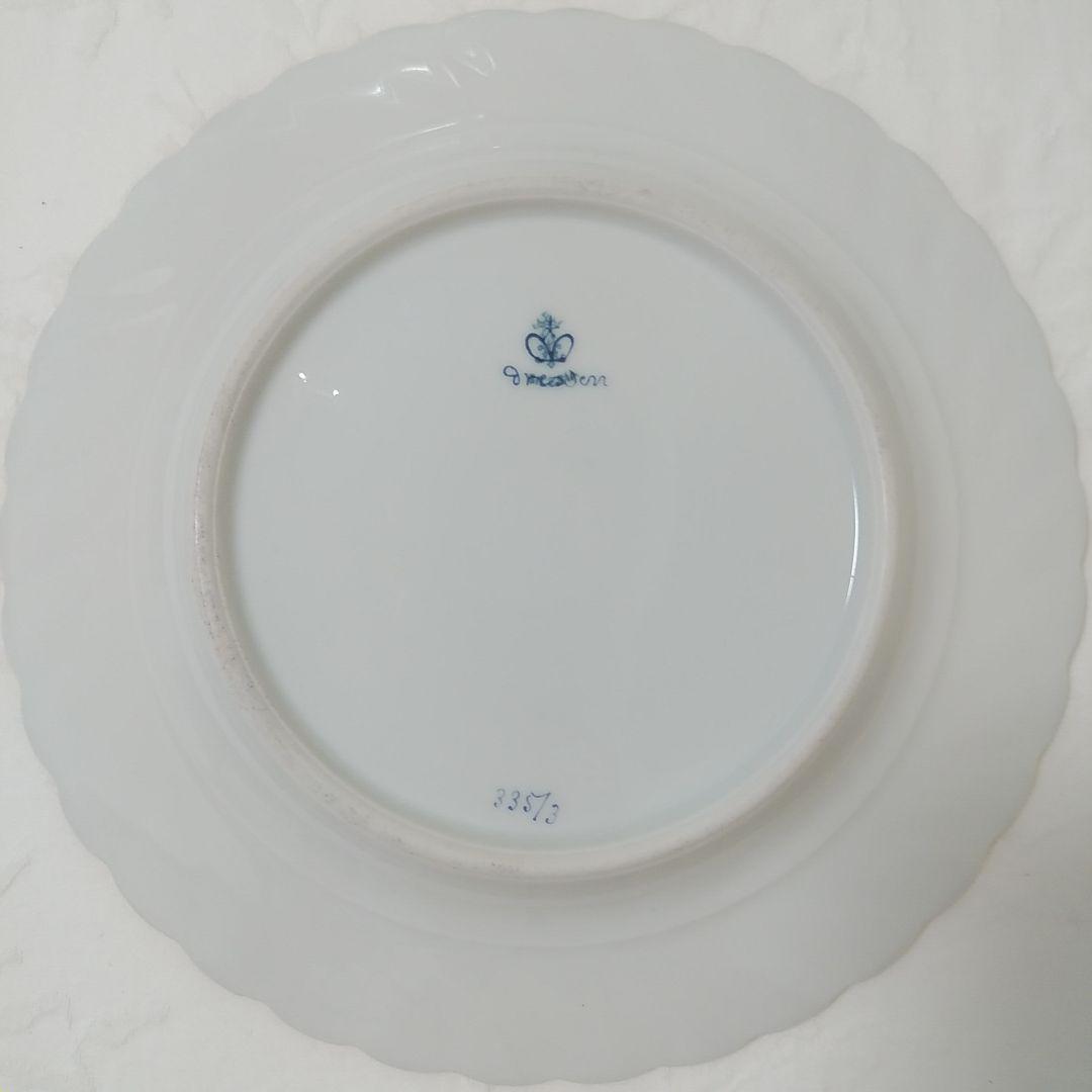 ドレスデン 花柄プレート