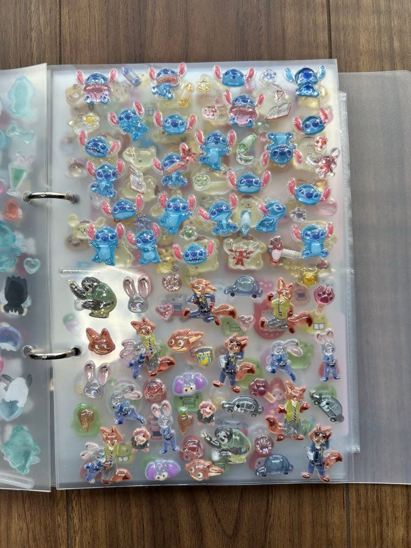 【完成品】シール帳 ボンボンドロップシール※ズートピア含みます！