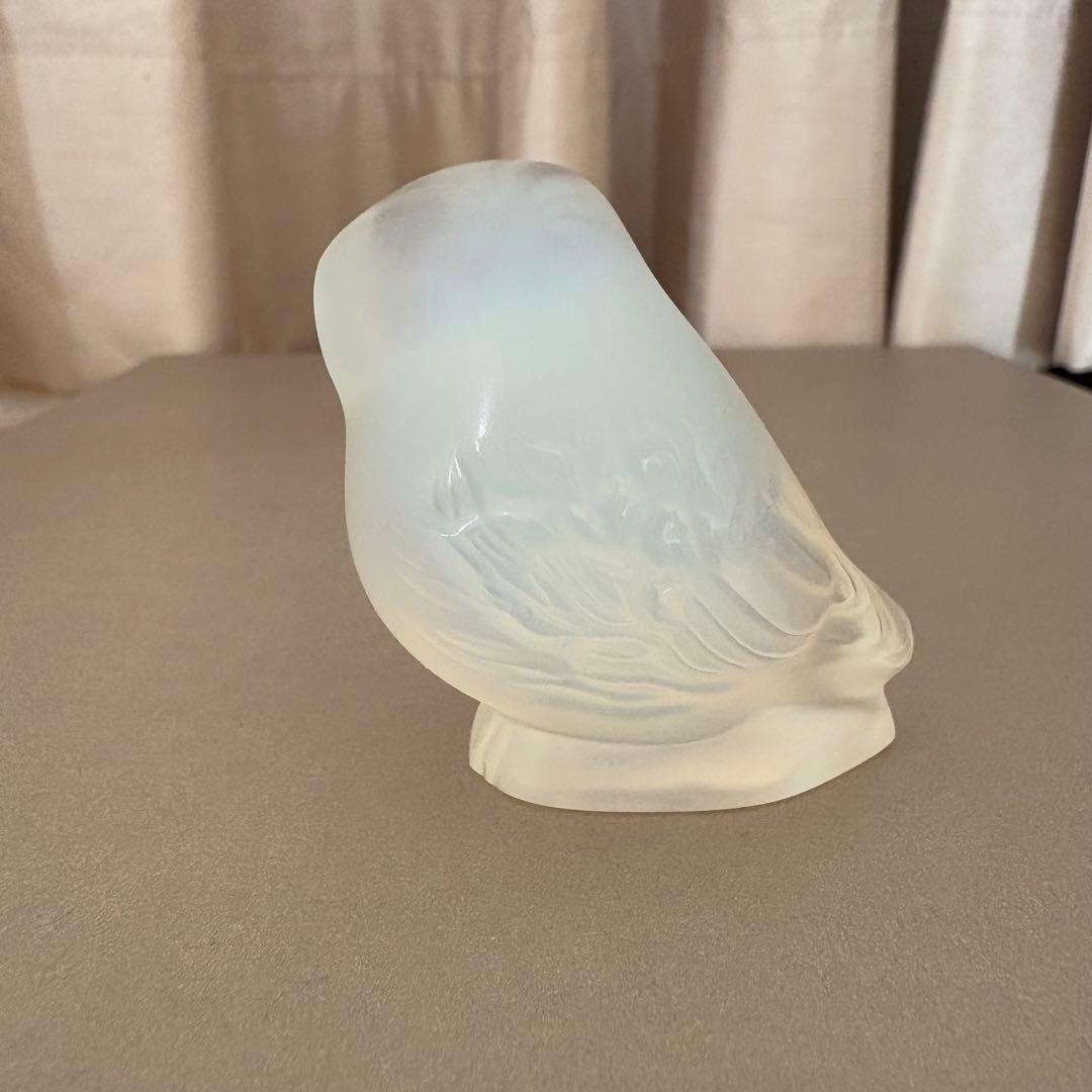 さるさやる様専用 ラリック オパールセント フクロウ - メルカリ