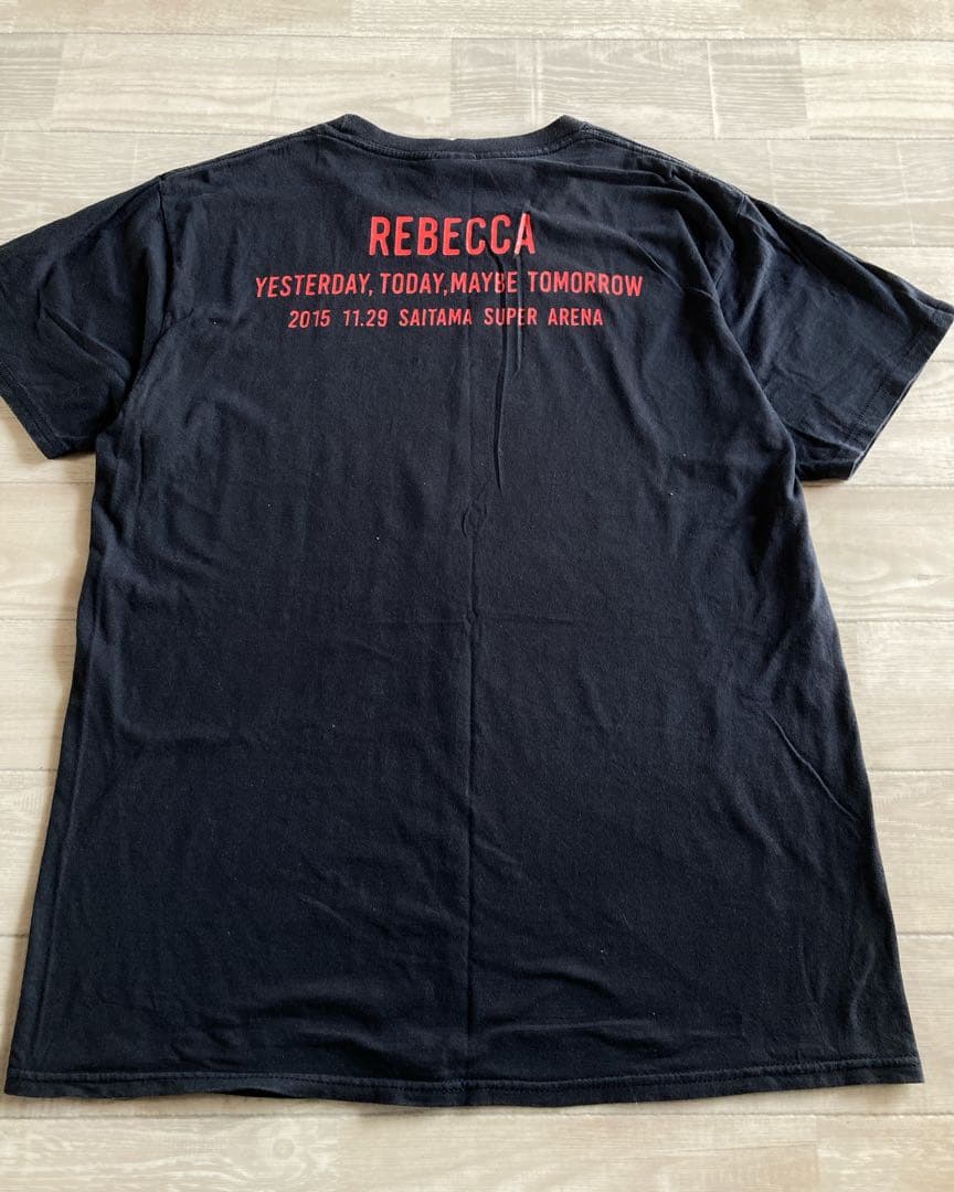 REBECCA レベッカ プリント ライブ Tシャツ - メルカリ