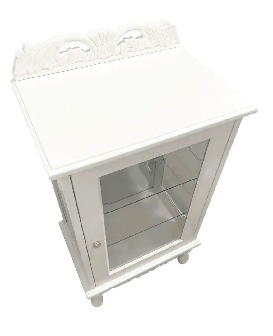 2日まで値下げ　ロマンティックプリンセス　アンティーク風ガラスキャビネット