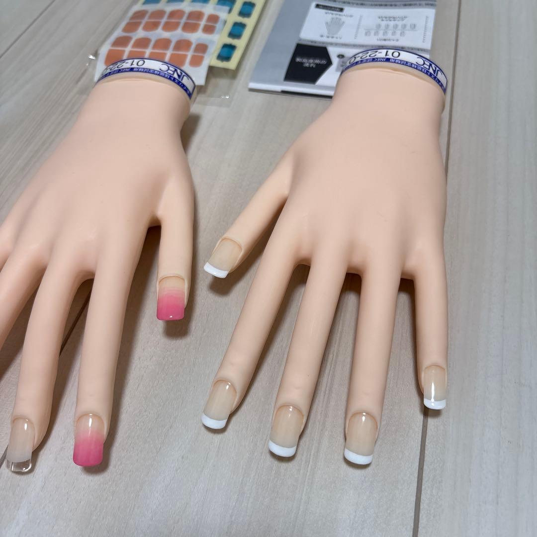 JNEC認定ネイル・モデルハンド