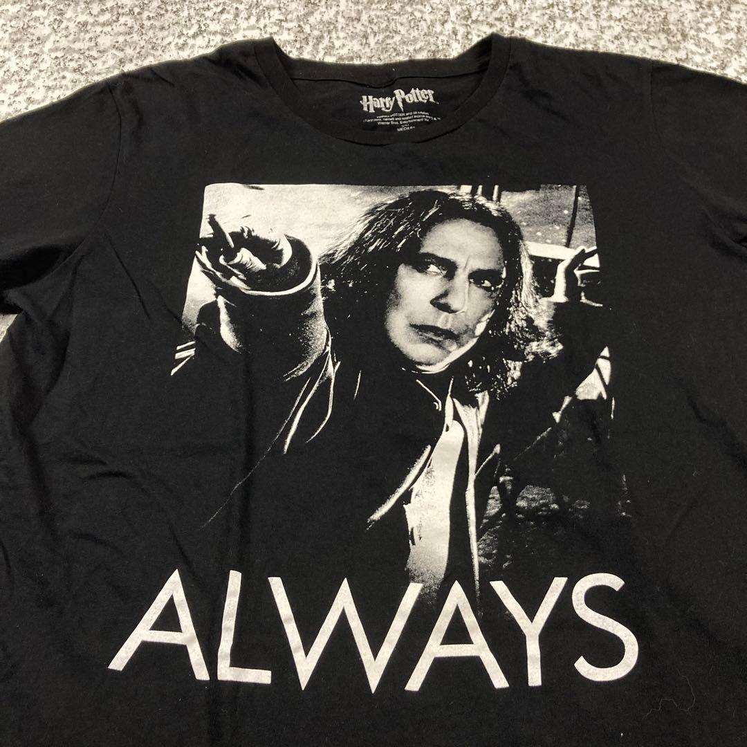 高騰中】ハリーポッター スネイプ先生 オフィシャルプリントTシャツ