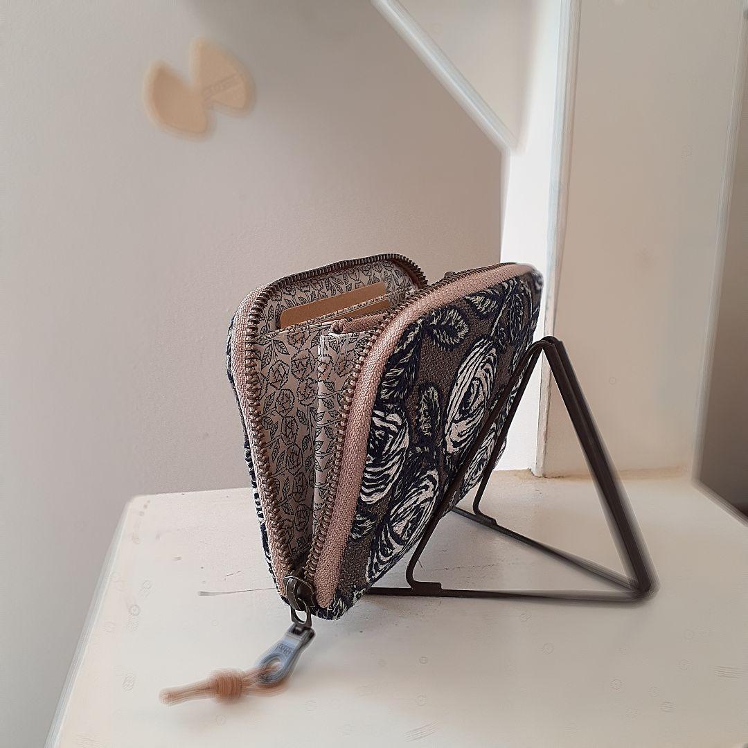 【new❤︎一般販売】⚮̈ ミナペルホネン rosy ロージー◆布製ハーフ財布