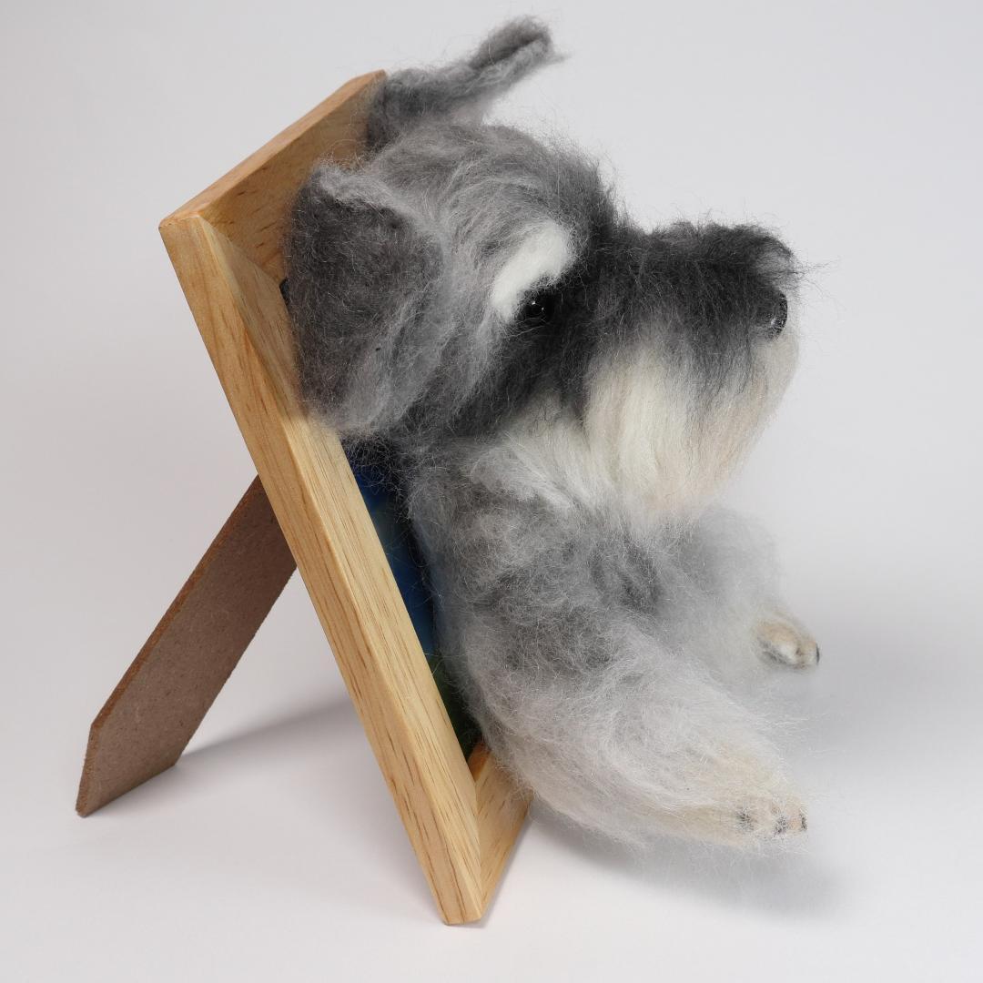 羊毛フェルト ちょりん様確認用 シュナウザー 犬 ハンドメイド